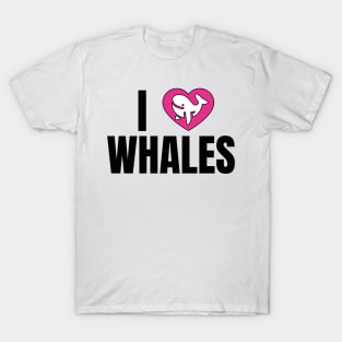 I love whales T-Shirt